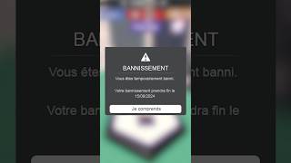 Ce jeu ROBLOX m’a BANNI  Je hurle roblox banni hobby [upl. by Evvie953]