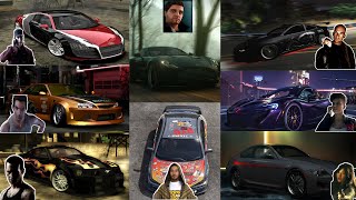 Evolution of Cars of Antagonists in Need For Speed Full HD [upl. by Assitruc]