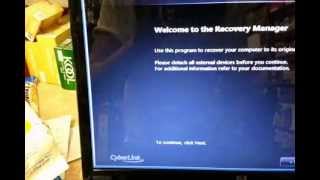 Windows 7 Factory Reset restore HP laptop to factory settings reinstaling windows frest start [upl. by Ney]