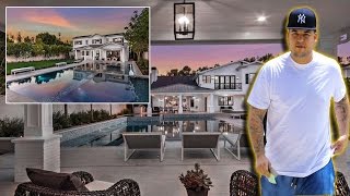 Rob kardashians New House 2017  Inside amp Outside  69 Million  First Mansion [upl. by Yonit469]