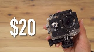 20 4k Action Cam Review  Is it Worth it  20 GoPro  4K [upl. by Bonne]