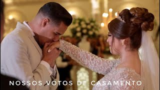 NOSSOS VOTOS DE CASAMENTO  Valesca Mayssa amp Sidney Almeida [upl. by Anitan97]