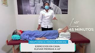 Insuficiencia venosa en piernas sintomas y ejercicios  varices [upl. by Aenahs]