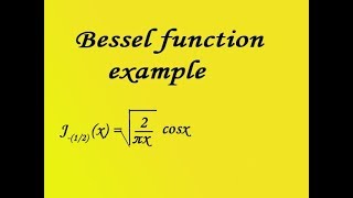 Bessels example prove that J12 x PART2 good and simple example [upl. by Alyakam]