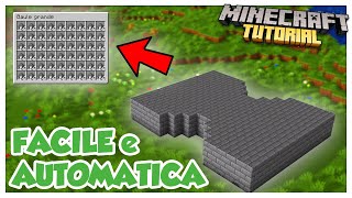 FARM FACILE e AUTOMATICA di POLVERE DA SPARO con CREEPER  MINECRAFT Tutorial ITA [upl. by Adamo]