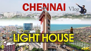 This is one of the oldest Lighthouses in Chennai  Explore  Lighthouse Travel  Vlog [upl. by Ybbil]