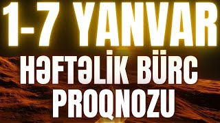 Həftəlik Bürc Proqnozu 17 YANVAR 2024  Səsli  heftelikburcler burc [upl. by Aicatsanna]