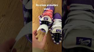 Do crease protectors really work sneakers sneakerhead sneaker funnyvids [upl. by Esinek]