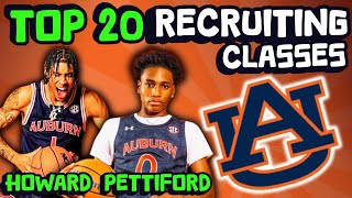 Meet The Recruits  Auburn  Top 20 College Basketball Recruiting Class Rankings [upl. by Elohcim971]