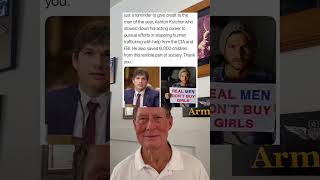 Ashton Kutcher Slowed Down His Acting Career To Stop Human Trafficking grandpa [upl. by Ahsemit]