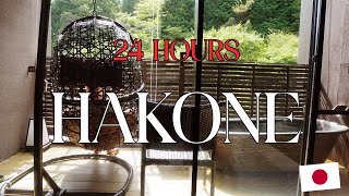 24 HOURS IN HAKONE JAPAN 🇯🇵 IS THIS THE BEST RYOKAN [upl. by Hayse455]