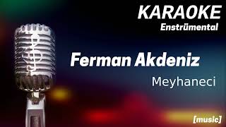 Karaoke Ferman Akdeniz Meyhaneci [upl. by Den]