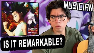 Musician Reacts Amazing Music Of Hunter x Hunter [upl. by Eihcir]