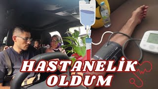 Hastaneye Kaldırıldım ve Tomografiye Girdim  Felç Geçiriyordum  Hipertansiyon Hastası Oldum VLOG [upl. by Etteuqal841]