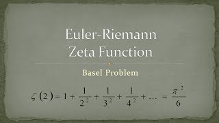 Zeta Function  Part 7  Zeta of 2 aka The Basel Problem [upl. by Shara497]