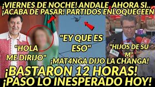 VIERNES DE NOCHE URGENTE BASTARON 12 HORAS ACABA DE PASAR PARTIDOS ENLOQUECEEN SALE NORONA Y MONRY [upl. by Feenah]