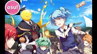 Assassination Classroom OP 2 Jiriki Hongan Revolution osu Muted [upl. by Alin647]