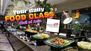 Ultimate Feast at Buffet 101  Walk around SM Mall of Asia 🇵🇭  4K  Walk Tour  Bem and Yang [upl. by Snodgrass]