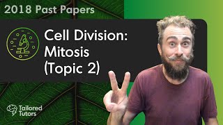 Cell Division Mitosis Topic 2  ALevel Biology Tutorial [upl. by Gulgee]