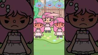 Sisters Dont Love Albino Triplet  Toca Boca World Story  Toca Julia [upl. by Hameerak544]