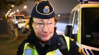 Polisens EwaGun Westford om polisens insats mot migrantlägret på Sorgenfri [upl. by Laet]