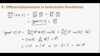 Tensorrechnung 82  Konvektive Ableitung [upl. by Eveleen]