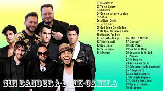 SIN BANDERAREIKCAMILA EXITOS ROMANTICAS MIX MIX DE LO MEJOR DE REIK CAMILA Y SIN BANDERA [upl. by Eniledgam722]