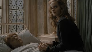 Ron Chooses Hermione Over Lavander Brown 4K Scene [upl. by Anawt564]