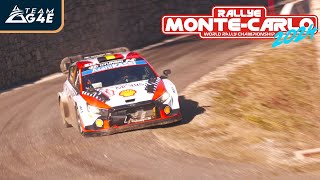 ES1114  Pellafol  AgnièresenDévoluy  Rallye Monte Carlo 2024  Team G4E [upl. by Airolg]