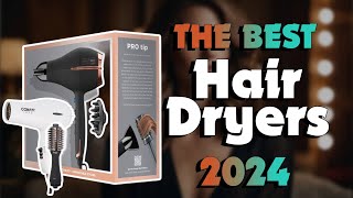 The Top 5 Best Hair Dryers in 2024  Must Watch Before Buying [upl. by Hahseram]