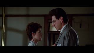 Ghostbusters 1 Egon and Janine hug color match test clip [upl. by Enelhtac]