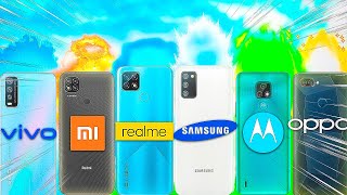 TOP 6 CELULARES ECONOMICOS DE TIENDAS FISICAS MEXICO 2021Coppel Elektra Aurrera [upl. by Ziom161]