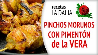 Receta de Pinchos morunos con especias y pimentón de la vera [upl. by Brennen843]