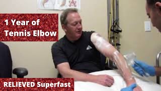 1 Year of  Tennis Elbow  RELIEVED Before Your Eyes THIS WORKS [upl. by Karmen]