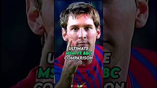 MSN vs BBC 😮‍💨 The best attacking Triangle in Football history🔥 [upl. by Ulphia429]