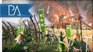 EXPLOSIVE SIEGE BATTLE  3v3 Siege  Total War Shogun 2 [upl. by Brom]