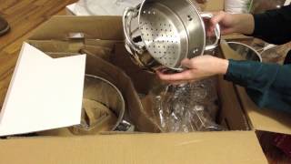 Cuisinart Chefs Classic Stainless Steel Cookware Unboxing and Review [upl. by Barsky872]