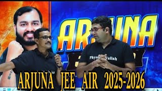 Arjuna AIR 20252026 orientation physicswallah arjunaAIR [upl. by Sucy]