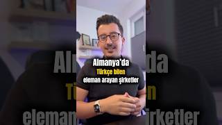 Almanya’da Türkçe Dil Bilgisi Arayan Şirketler [upl. by Alpers]