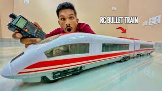 RC Biggest Modified Bullet Train Unboxing amp Testing  Chatpat toy tv [upl. by Meeharb]