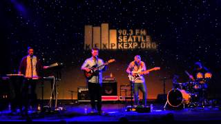 AltJ  Bloodflood Live on KEXP [upl. by Anid]