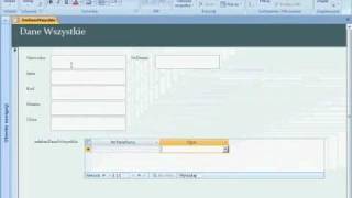 MS Access 2007  formularz z podformularzem [upl. by Gil]