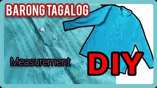 Barong Tagalog  Ano Ang Mga Susukatin  Measurement  HowTo [upl. by Hilten155]