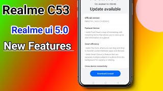 Realme C53 Realme ui 50 Android 14 Update  Realme C53 New Update  Realme C53 Android 14 Update [upl. by Biddle]