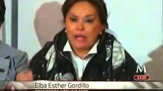 A los maestros no se les amenaza Elba Esther Gordillo [upl. by Nnylirehs102]