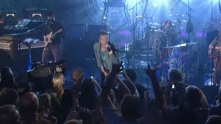 Coldplay  Viva La Vida Live on Letterman [upl. by Luedtke]