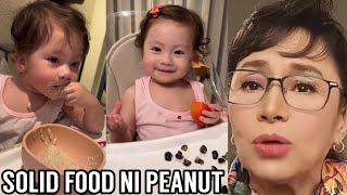 VILMA Santos May NAPANSIN sa PAGPAPAKAIN ni Jessy Mendiola ng SOLID FOOD Kay Baby Peanut ðŸ¥œ [upl. by Fredi]