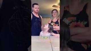 This daughter knows her dad and mom so well shorts fun youtube [upl. by Ennyl]