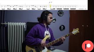 Black Sabbath  Electric Funeral Bass Cover With Playalong Tab [upl. by Ericka475]