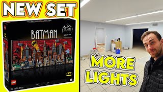 LEGO GOTHAM CITY SKYLINE Officially Revealed amp More Studio Lights [upl. by Ahsilat]